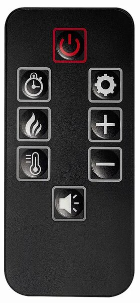 Elektrický krb ArtiFlame Shelford AF23S Elektrický krb s topením 18kW Realistický 3D efekt plamene LED osvětlení Dálkové ovládání Časovač Bílý