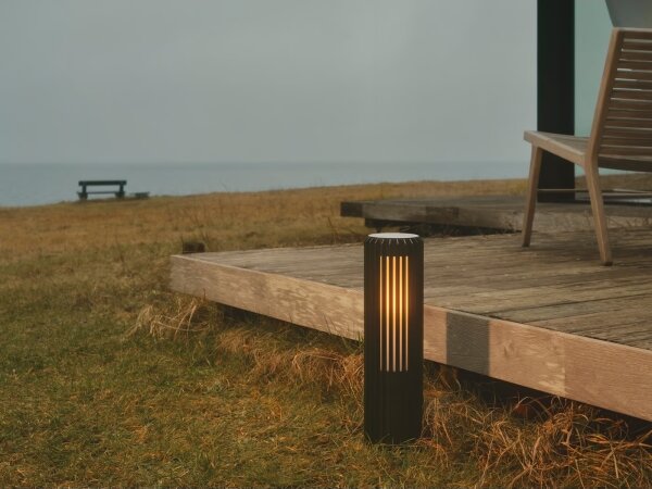 Nordlux - Venkovní lampa ALUDRA 1xE27/15W/230V IP44 černá 45,4 cm