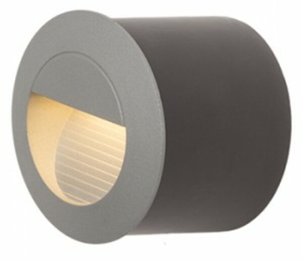 RED - DESIGN RENDL RENDL MARCO zápustná stříbrnošedá 230V LED 3W IP54 3000K R12029