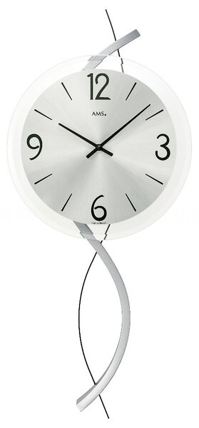 Designové nástěnné hodiny 9718 AMS 54cm