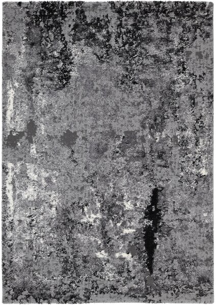 TKANÝ KOBEREC, 80/150 cm šedá, světle šedá, tmavě šedá Novel - Tkané koberce