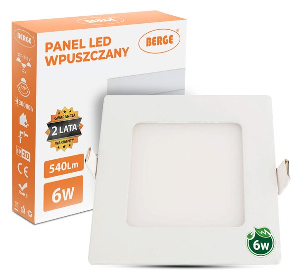 MILIO Podhledové svítidlo MD0015 DOWNLIGHT LED P/T VIGO-S - 6 W - studená bílá