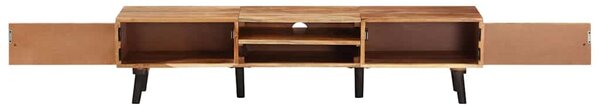 TV stolek 145 x 35 x 35 cm masivní akáciové dřevo 338421