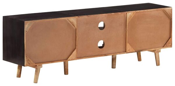 TV stolek 140 x 30 x 46 cm hrubé mangovníkové a akáciové dřevo 338420
