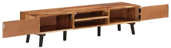 TV stolek 145 x 35 x 35 cm masivní akáciové dřevo 338421