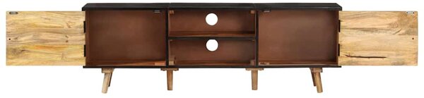 TV stolek 140 x 30 x 46 cm hrubé mangovníkové a akáciové dřevo 338420