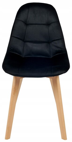Ekspand | Židle WF1012 - Černá - Moderní design - Útulná a ergonomická - Skandinávský styl