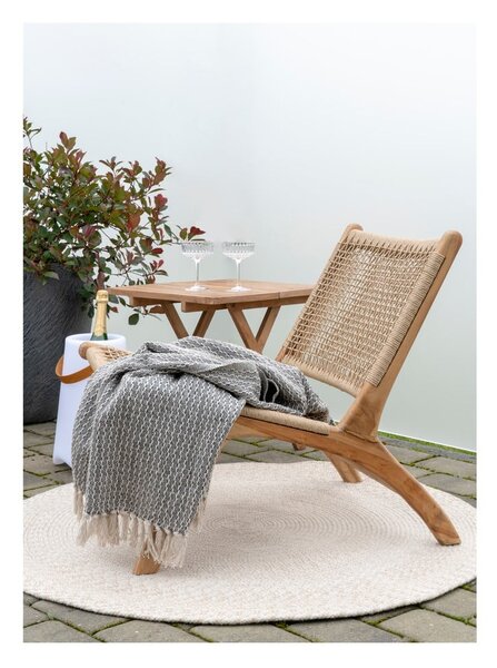 Béžový koberec House Nordic Menorca, ø 120 cm