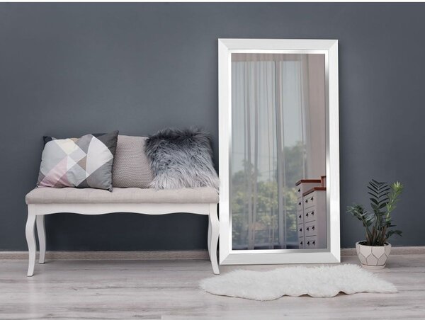 Ars Longa Venice zrcadlo 113.4x63.4 cm obdélníkový bílá VENICE50100-B