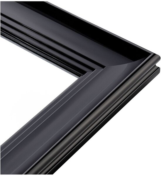 Ars Longa Roma zrcadlo 72.2x182.2 cm obdélníkový černá ROMA60170-C