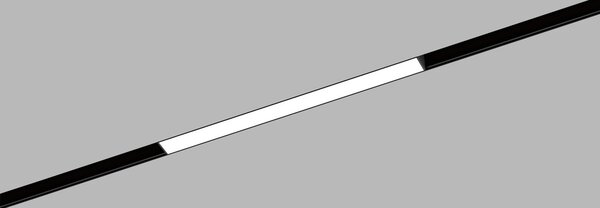 Led2 Lištové LED svítidlo MAGLINE II 30, 12W pro 48V systém MAG Barva: Černá, Teplota světla: 4000K - denní bílá, Stmívání, řízení: ON/OFF (bez stmívání)