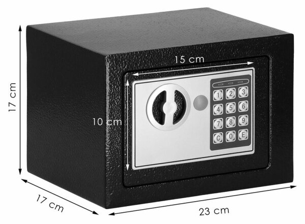 Elektronický trezor 23x17x17 cm SPRINGOS TXc5059