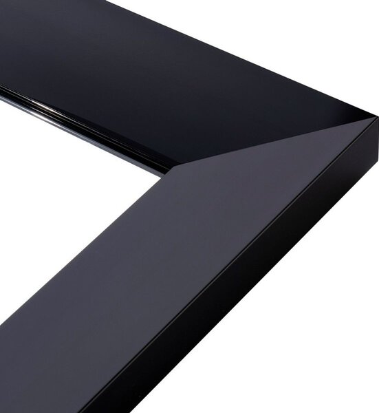 Ars Longa Milano zrcadlo 74.4x134.4 cm obdélníkový černá MILANO60120-C