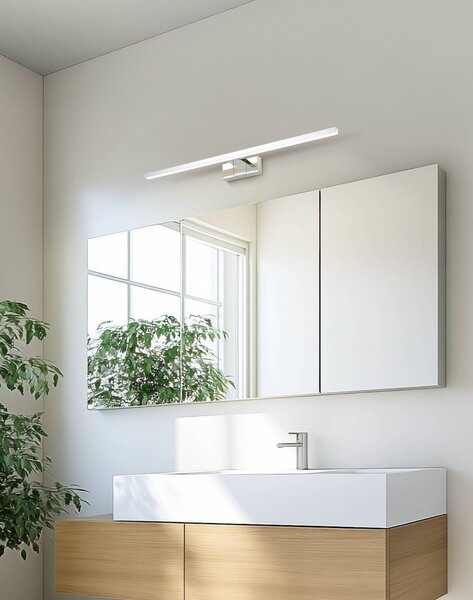901846 CONETTILLA Led nástěnné svítidlo 10W, 1350lm, CCT 3000/4000/6500K, IP44, d.600mm, chrom