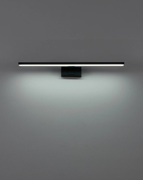 901848 CONETTILLA Led nástěnné svítidlo 10W, 1350lm, CCT 3000/4000/6500K, IP44, d.600mm, černá