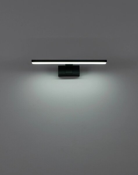 901847 CONETTILLA Led nástěnné svítidlo 7W, 850lm, CCT 3000/4000/6500K, IP44, d.400mm, černá