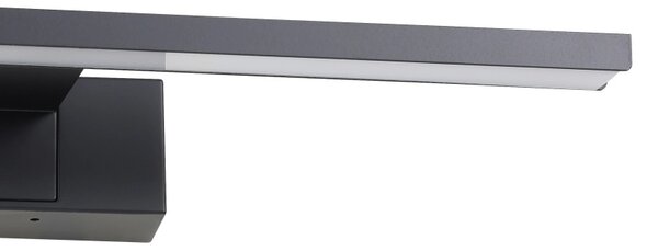 901847 CONETTILLA Led nástěnné svítidlo 7W, 850lm, CCT 3000/4000/6500K, IP44, d.400mm, černá