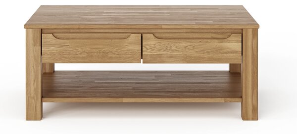 Massivo.cz Konferenční stolek Winten 2SH, 110x70 cm, dub, masiv - horní