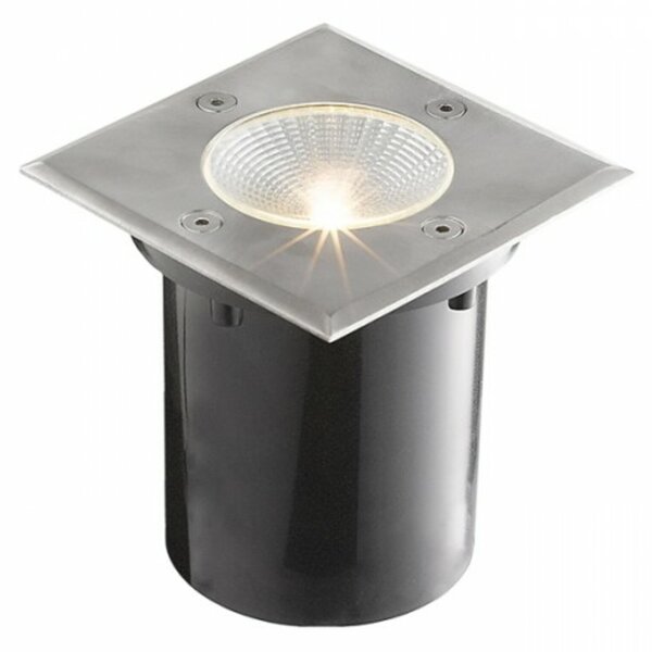 RED - DESIGN RENDL RENDL RIZZ SQ 105 nerez 230V LED 3W 96° IP65 3000K R10436