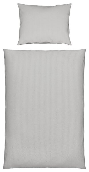 POVLEČENÍ, krep, šedá, 140/220 cm Esposa - Povlečení
