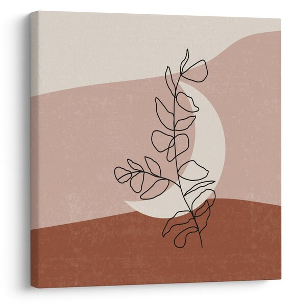 Obraz - Boho listy N⁰2 (30x30 cm)