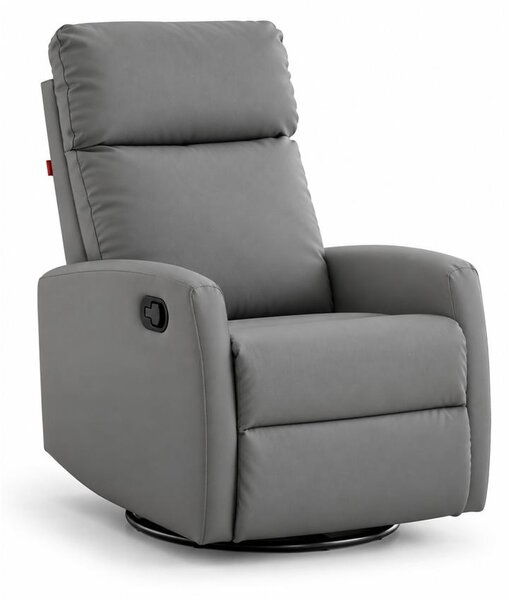 Relaxační polohovatelné křeslo AVENBERG EMPEROR šedá