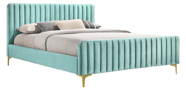 Manželská postel 160 cm Karilla (s roštem) (neo mint)