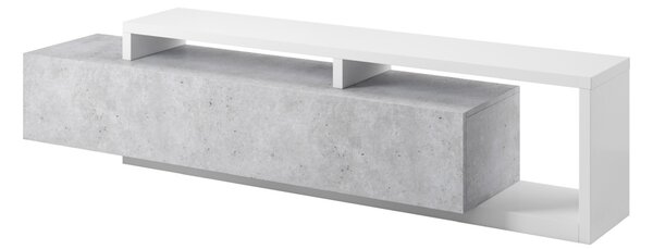 Designový televizní stolek KIBOU, beton Colorado