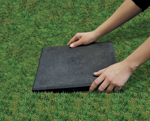 Plastová dlaždice STOMP STONE 30 x 30 cm, antracit MHEU5100297