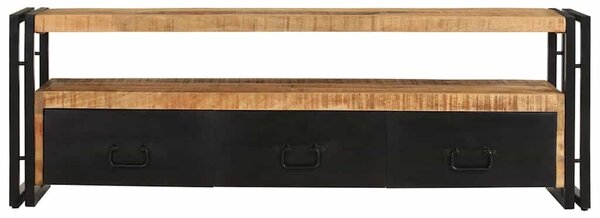 TV skříňka 120 x 30 x 40 cm masivní mangovníkové dřevo 338466