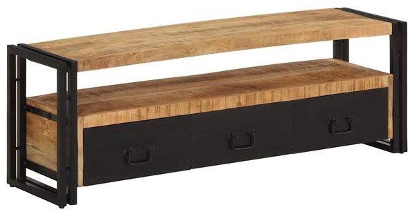 TV skříňka 120 x 30 x 40 cm masivní mangovníkové dřevo 338466