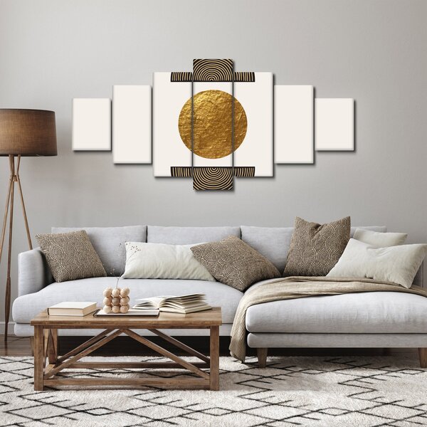 Obraz - Zlatý ornament N⁰1 (210x100 cm)
