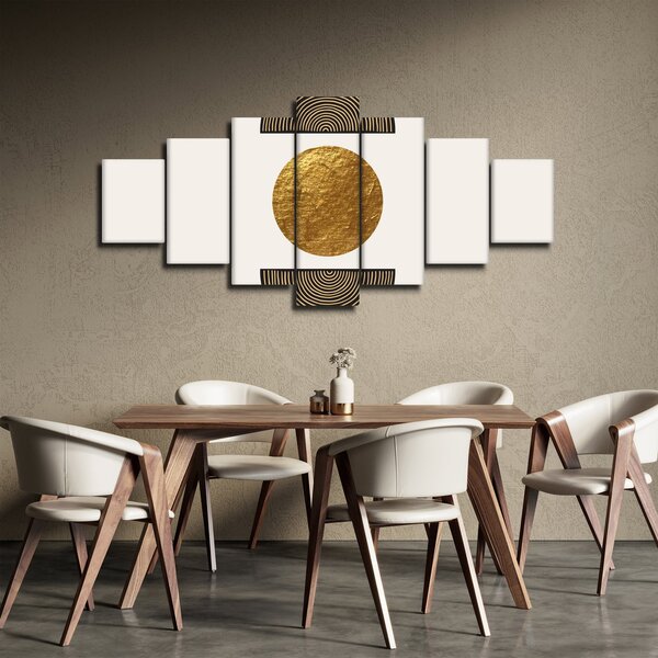 Obraz - Zlatý ornament N⁰1 (210x100 cm)