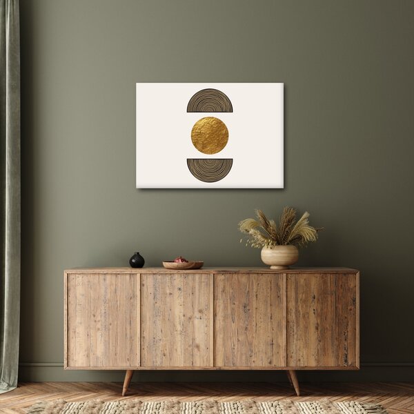 Obraz - Zlatý ornament N⁰1 (70x50 cm)