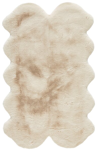 UMĚLÁ KOŽEŠINA, 110/180 cm, béžová Novel - Kůže
