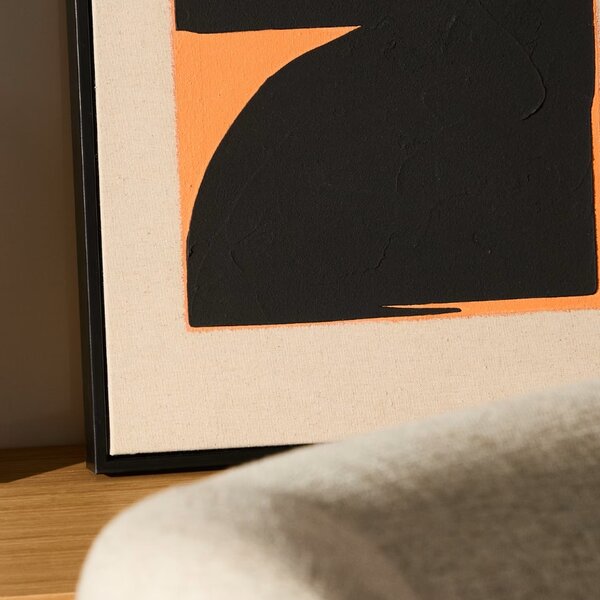 Kave Home Abstraktní obraz Zernu 65 x 42 cm