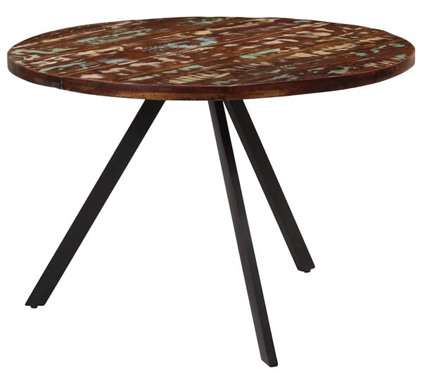 Jídelní stůl 110 x 75 cm masivní recyklované dřevo 338477