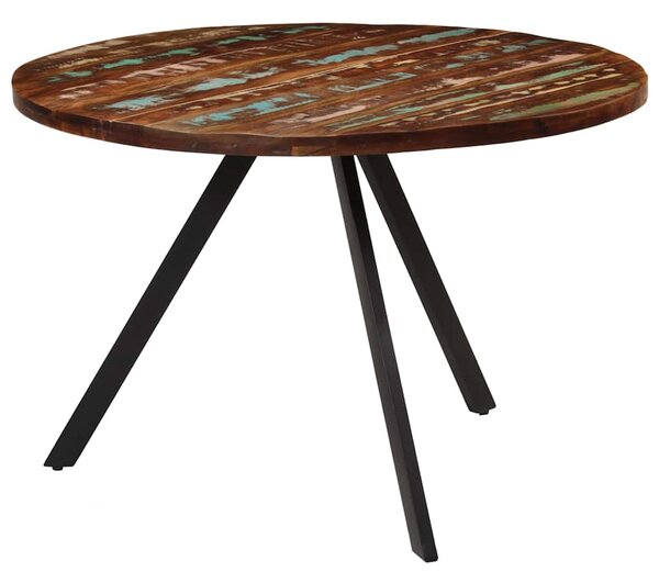 Jídelní stůl 110 x 75 cm masivní recyklované dřevo 338477