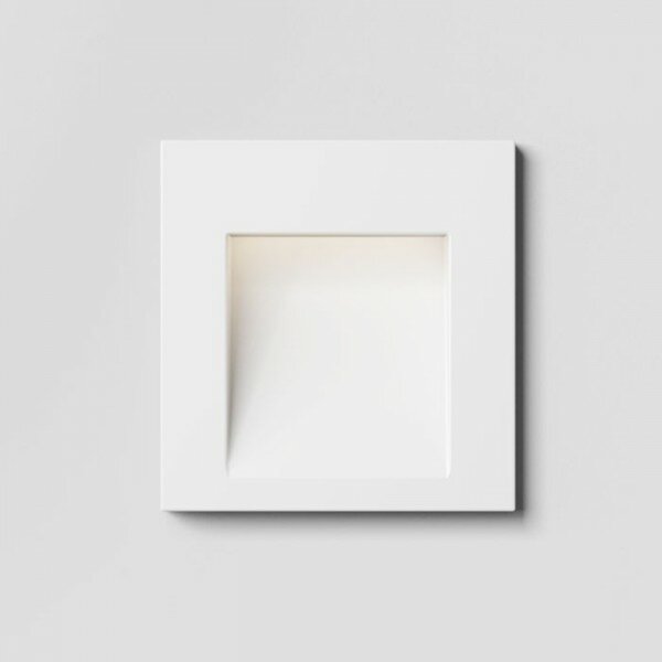 RED - DESIGN RENDL RENDL TESS SQ zápustná bílá 230V LED 3W IP54 3000K R12013