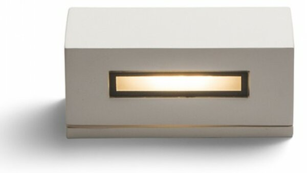 RED - DESIGN RENDL RENDL WOOP nástěnná bílá 230V R7s 48W IP54 R10437