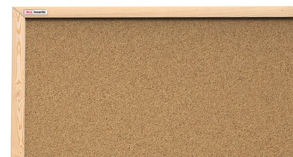 ALLboards NATURAL TK1810D korková nástěnka 180 x 100 cm