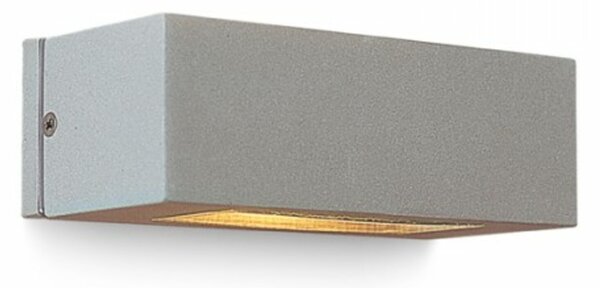 RED - DESIGN RENDL RENDL WOOP nástěnná stříbrnošedá 230V R7s 48W IP54 R10438