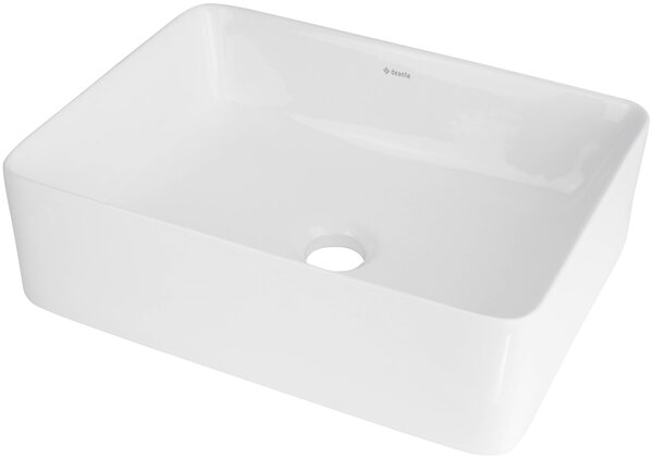 Deante Jasmin umyvadlo 40x30 cm obdélníkový na pult bílá CDJ_6U4S