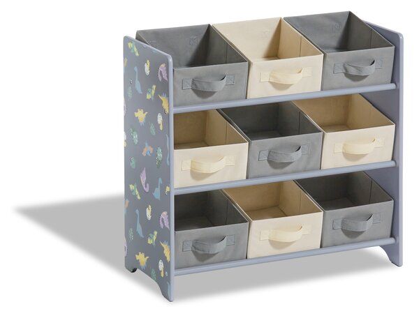Livarno home Dětský úložný regál (dinosaurus/šedá) (100384983002)
