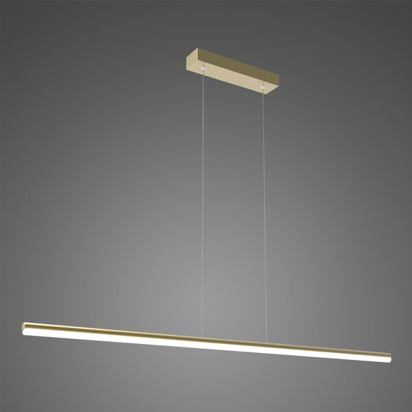 Altavola Design Linea závěsné svítidlo 1x12 W zlatá LA089/P_100_4k_gold_dimm