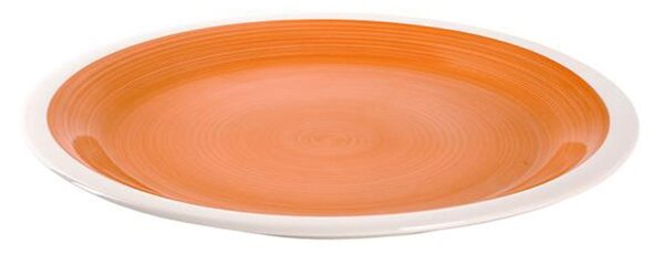 TALÍŘ JÍDELNÍ 26CM, KERAMIKA, ORANŽOVÝ