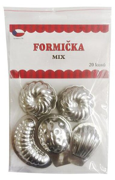 FORMIČKY NA CUKROVÍ - FORMIČKY MIX, 20KS