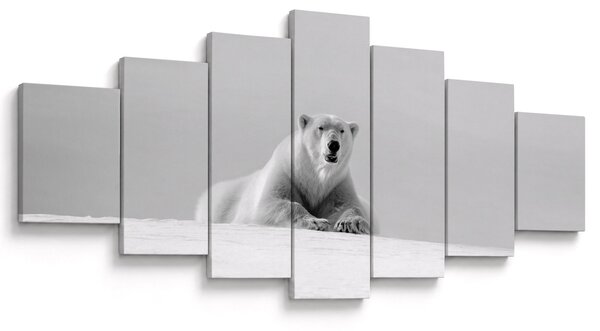Obraz - Lední medvěd (210x100 cm)