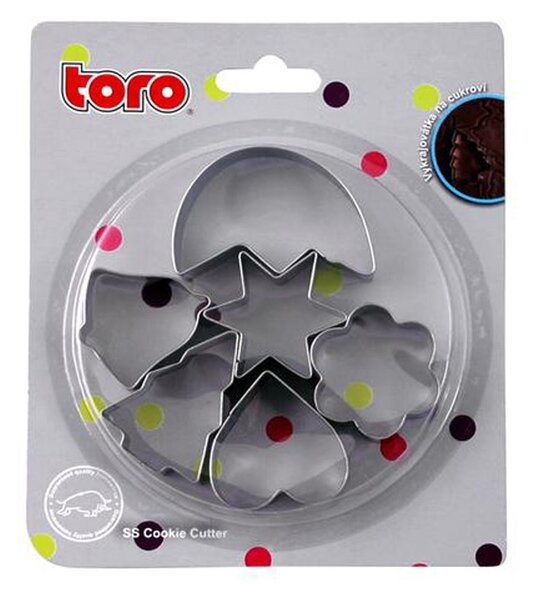Vykrajovátka na cukroví 6ks TORO