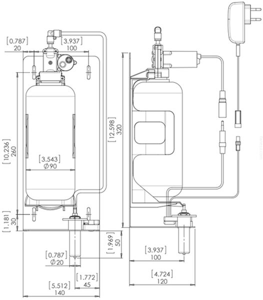 Faneco dávkovač mýdla 1000 ml ocel SA1000BMJ
